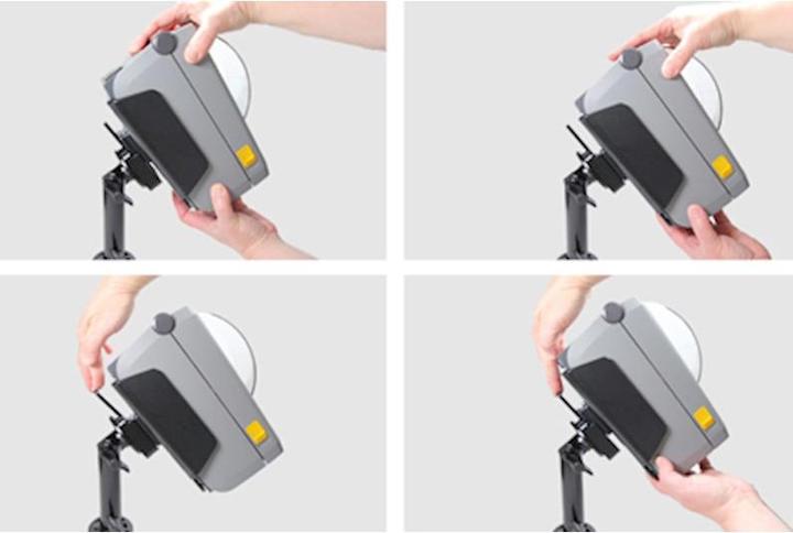 Produktbild Brodit 216006 - Tragbarer Drucker - Passive Halterung - Indoor - Schwarz