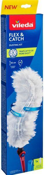 Immagine prodotto Vileda Staubwedel mit langem Stiel + 1 Flex&Catch-Einsatz (1 pz.)