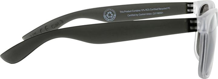 Actual product image Xd Collection Gleam Recycled Polycarbonate Mirrored Sunglasses