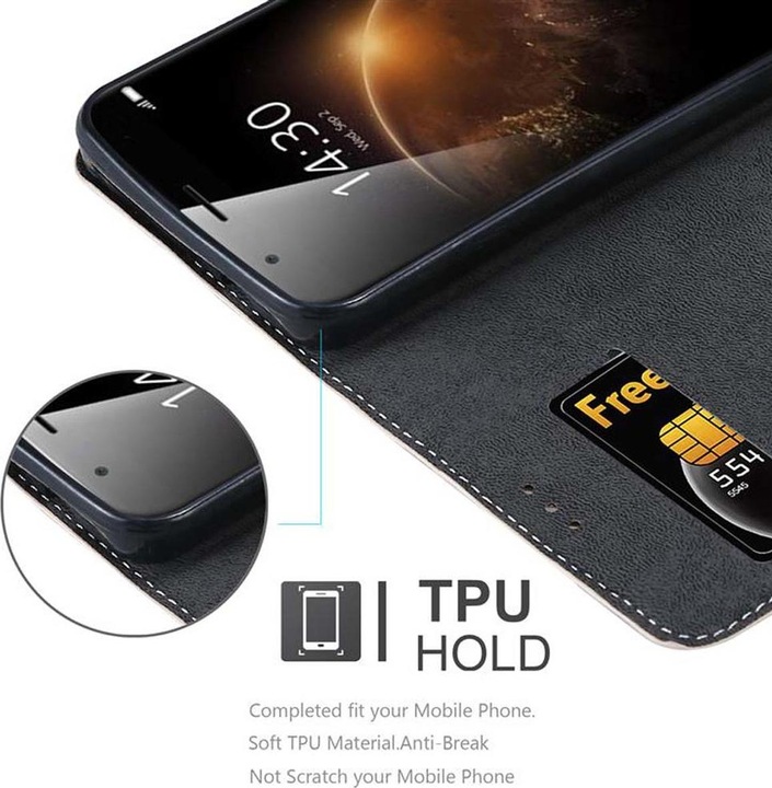 Actual product image Cadorabo Book X Wallet Cover (GX8, G8, Huawei G7 Plus)