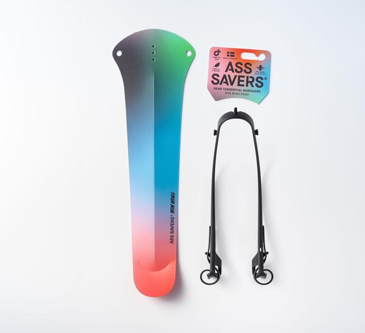 Actual product image Ass Savers WRS-2 Win Wing Road, mudguard RW, spektrum (Rear mudguard)