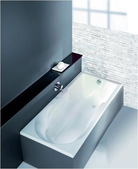 Hoesch Bathtub SPECTRA 1700x800x480mm m shower zone white (210 l, 170 cm, 80 cm)