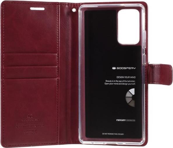 Actual product image Goospery Bluemoon Diary Series (Samsung Galaxy Note 20)