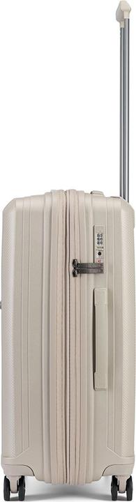 Actual product image Epic Anthem 4-wheel suitcase set 3-piece with stretch fold