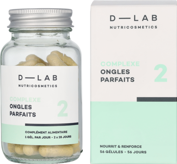 Immagine prodotto D-Lab Nutricosmetics D-Lab Complexe Unghie Perfette 2 Capsule (56 ml)