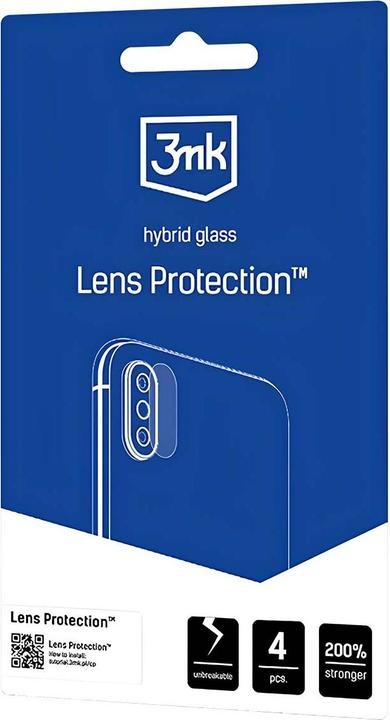 Produktbild 3MK Lens Protect Google Pixel 8A 5G Ochrona na obiektyw aparatu 4szt (4 Stk., Google Pixel 8a)