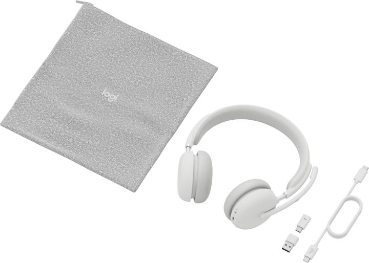 Produktbild Logitech Headset Zone Wrls 2 Uc (Kabelgebunden, Kabellos, USB-C, Microsoft Teams)