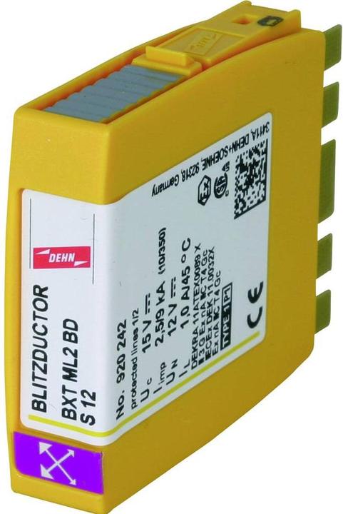 Actual product image Dehn Combination arrestor module for 1 twin wire 920242