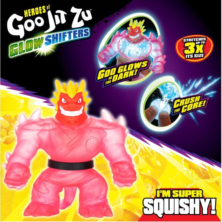 Actual product image Goo Jit Zu Shifters Glow - Blazagon