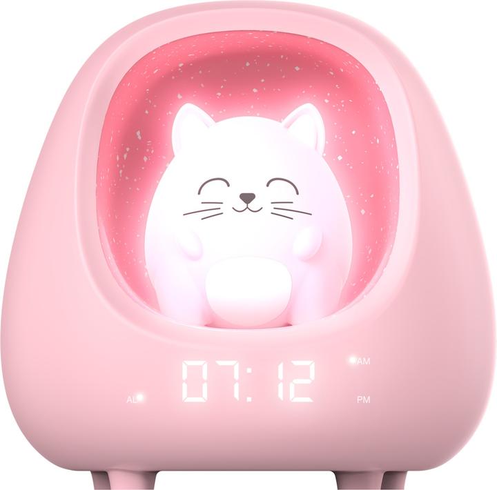 Produktbild Bigben Kids Wecker mit Nachtlicht - Cat (Nest)