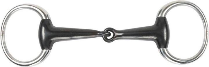 Actual product image Shires Iron (not stainless) Hollow olive head snaffle