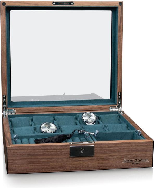 Produktbild Heisse & Söhne Uhrenbox Borneaux 10+ Wallnuss
