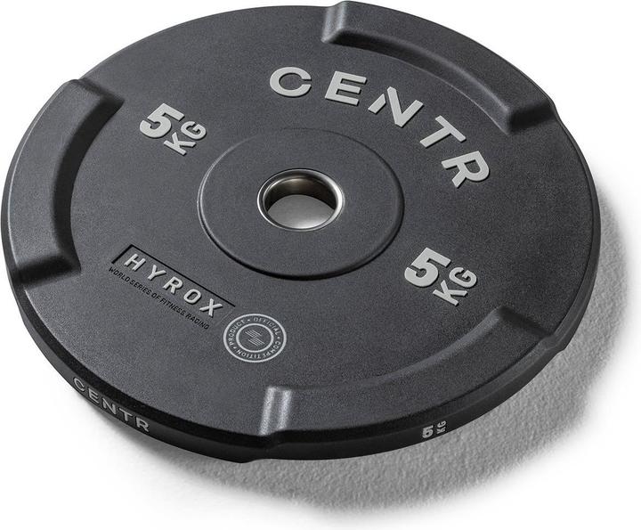 Actual product image Centr Interlocking Bumper Plates (2 x 2.5 kg)