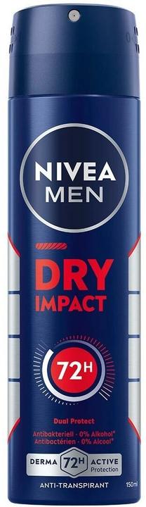 Actual product image NIVEA MEN Dry Impact Spray (Spray, 150 ml)