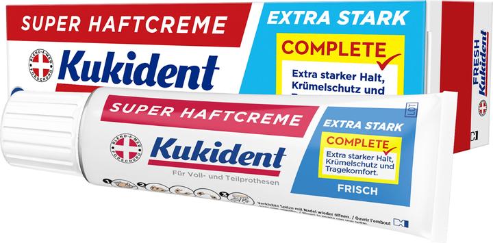 Produktbild Kukident Haftcreme Extra Stark frisch Creme (47 ml)