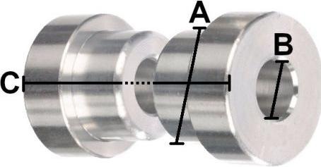 Immagine prodotto Manitou Distanziale dell'ammortizzatore (2160 mm, 2160 mm)