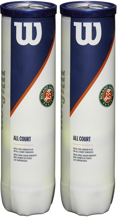 Wilson Roland Garros All Ct 4ball 2pk
