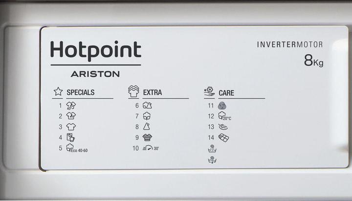 Produktbild Hotpoint Einbau-Waschmaschine BI WMHG 81485 EU (8 kg, Links)