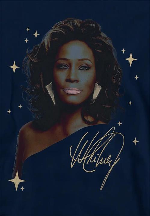 Produktbild Whitney Houston Hoodie zum Überziehen (128)