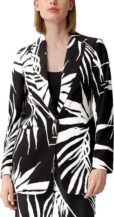 Image du produit Comma Indoor-Blazer Gemusterter Blazer aus Viskosemix (34)