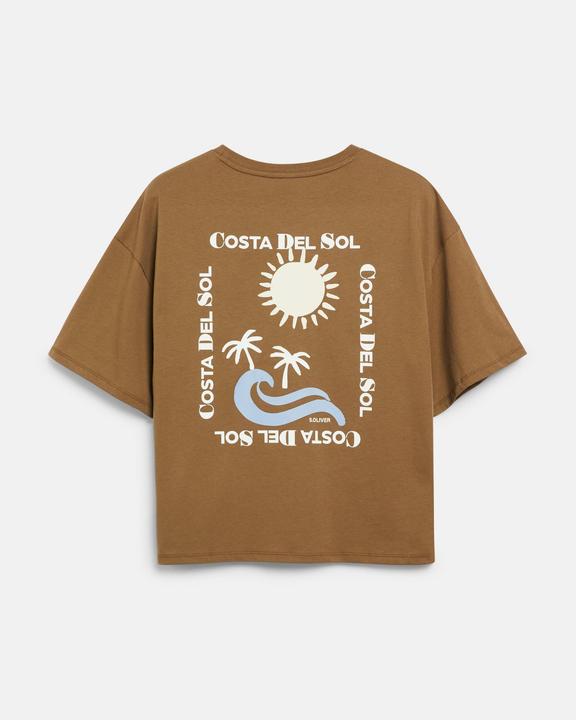 Produktbild s.Oliver Oversized Baumwoll-T-Shirt mit Print (40)