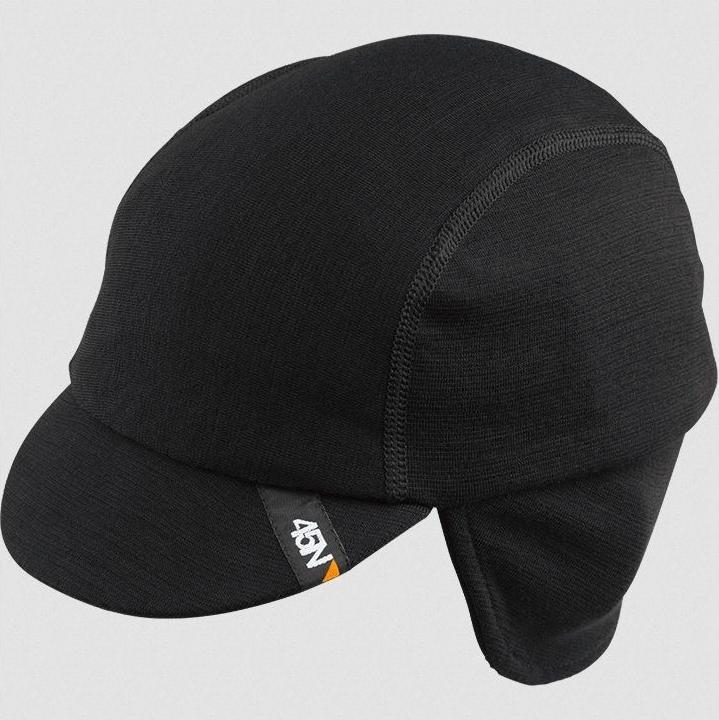 45NRTH Greazy Wielercap, Merino, zwart