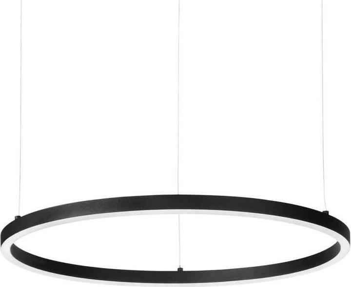 Produktbild Ideal lux ORACLE SLIM LED Pendelleuchte 38W ⌀700mm Schwarz neutralweiss 304410 (4500 lm)