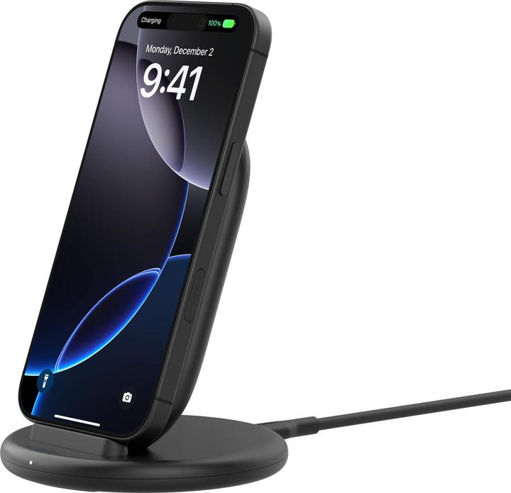 Actual product image Belkin BoostCharge 15W Ladestand kabellos, ohne Netzt. WIB006hqBK (9 W)