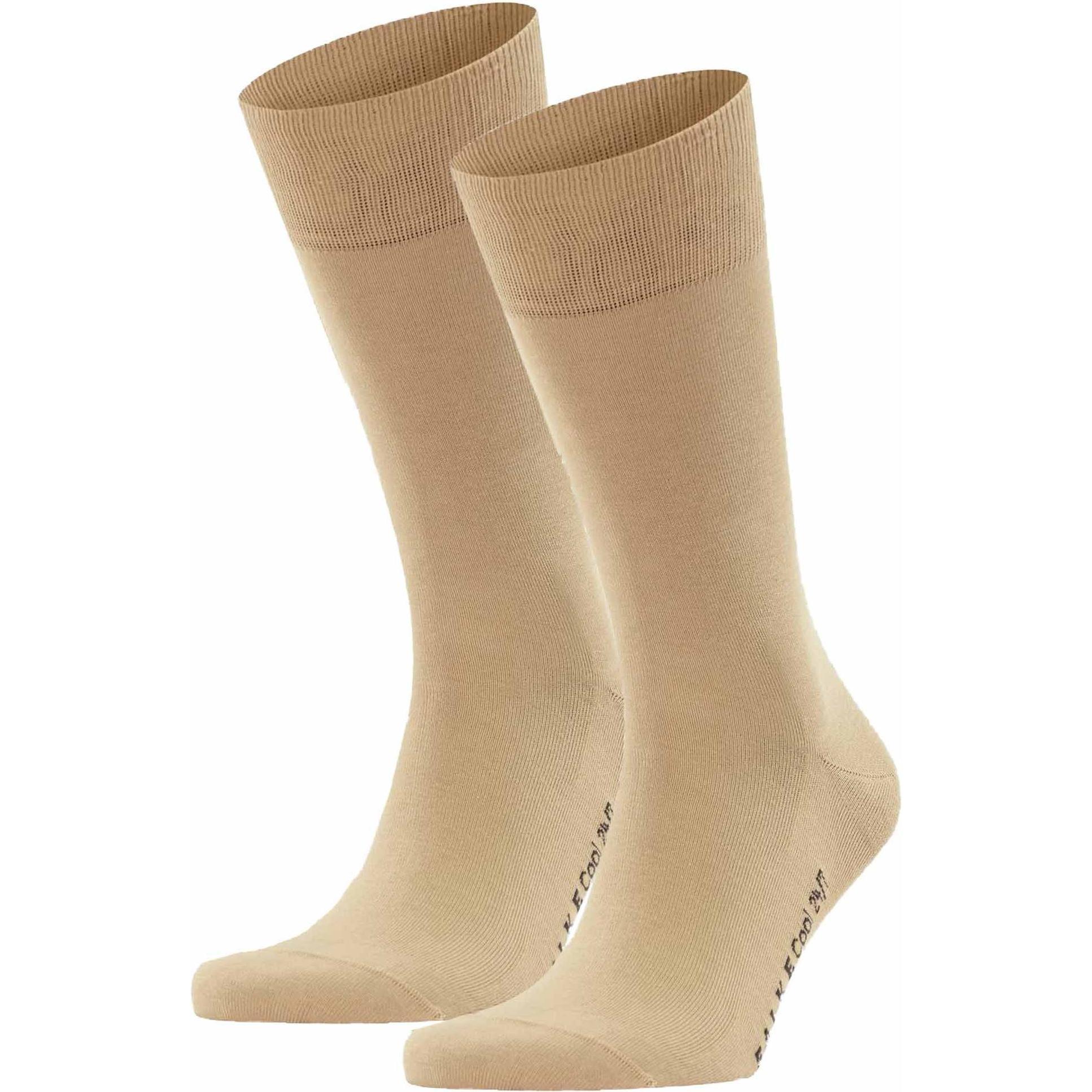 Falke, Herren, Socken, Socken Business Stretch, Beige, (2er Pack, 41 - 42)