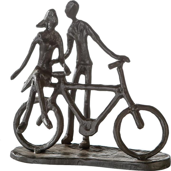 Actual product image Casablanca by Gilde Pair on Bike (15 x 8 x 15 cm)