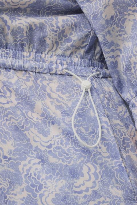 Immagine prodotto Ulla Popken Abito in cotone biologico con coulisse, scollo a girocollo e maniche a 3/4 (50, 52)