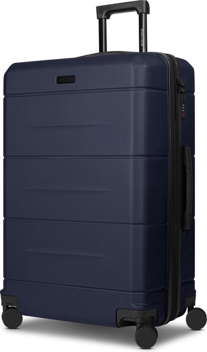 Actual product image Police 4 Rollen Trolley 74 cm mit Dehnfalte (96 l)
