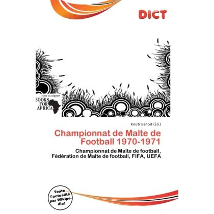 Championnat de Malte de Football 1970-1971, Ratgeber von Knútr Benoit