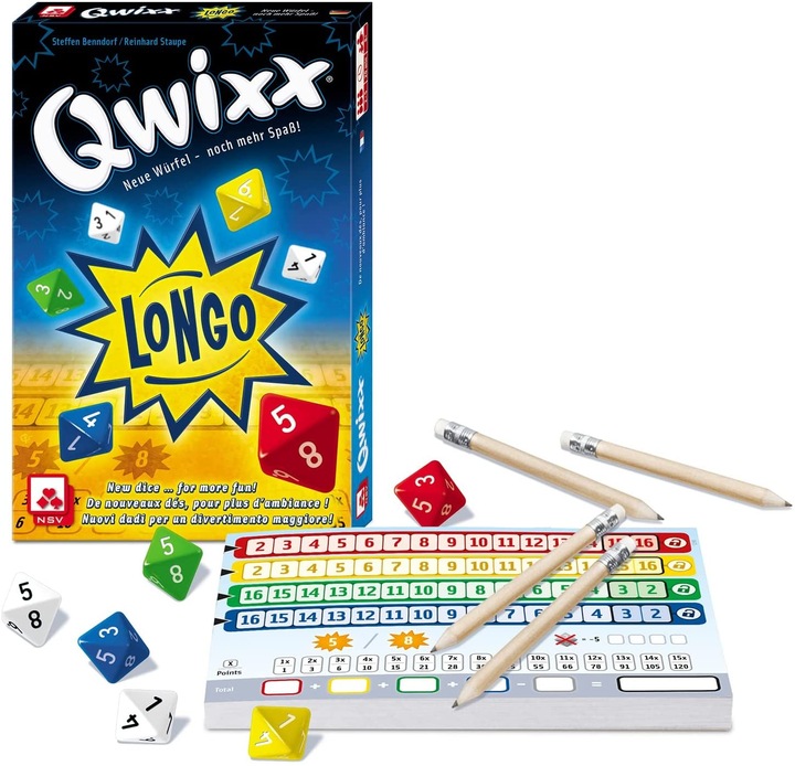 Produktbild Qwixx Longo (Deutsch, Italienisch, Französisch)