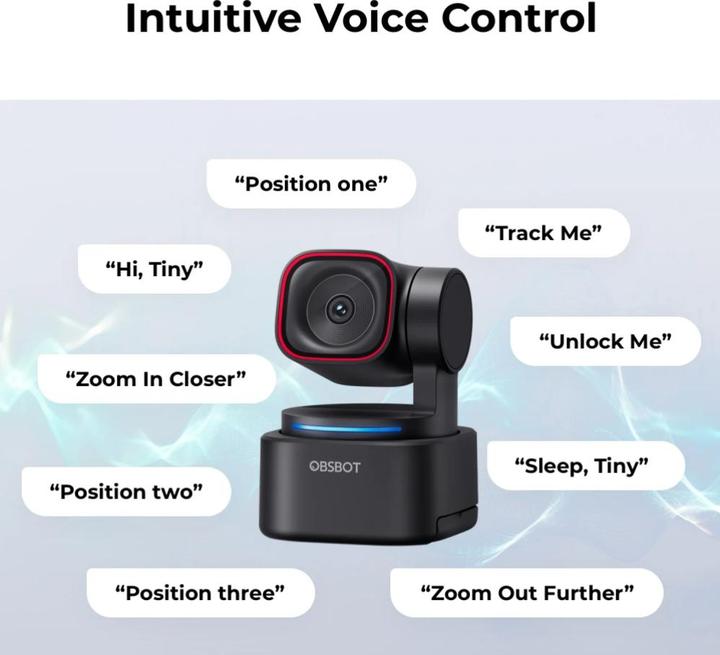 Actual product image Obsbot Tiny 3 Lite