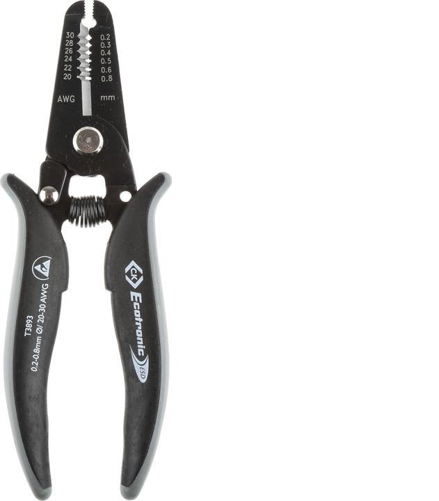 Produktbild C.K Magma ESD-Abisolierzange Geeignet fü (168 mm)