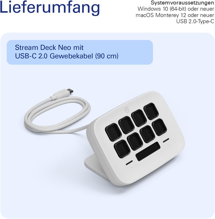 Actual product image Elgato Stream Deck Neo