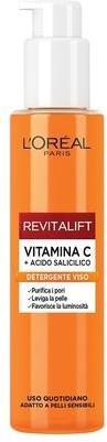 Immagine prodotto L'Oréal Paris Revitalift Detergente Viso Vitamina C + Acido Salicilico 150ml (Gel detergente, 150 ml)