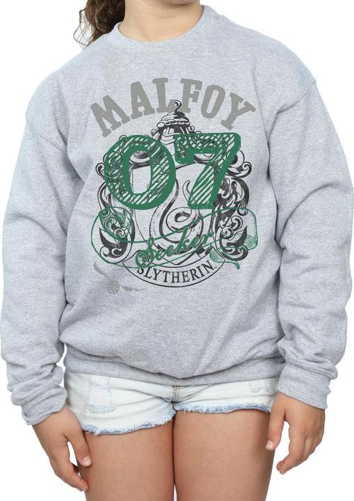 Image du produit - Sweat DRACO MALFOY SEEKER - Fille (128)