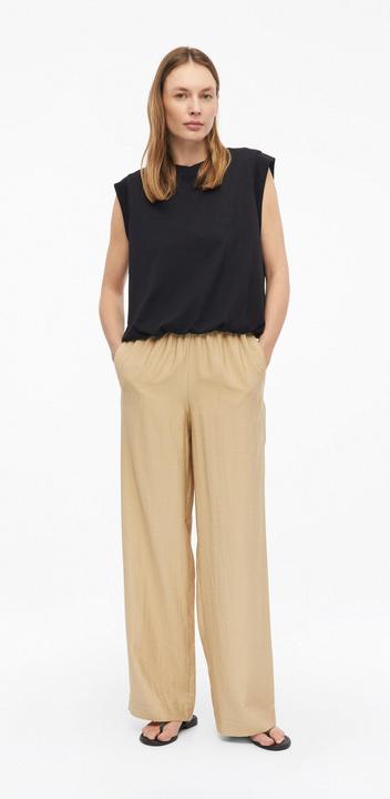 Immagine prodotto s.Oliver Leichte Wide Leg Hose mit Elastikbund (34)