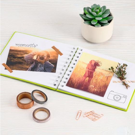 Actual product image Hama Fine Art Spiral bordeaux 18,5x15 30 white pages 7154 (10 x 15 cm)