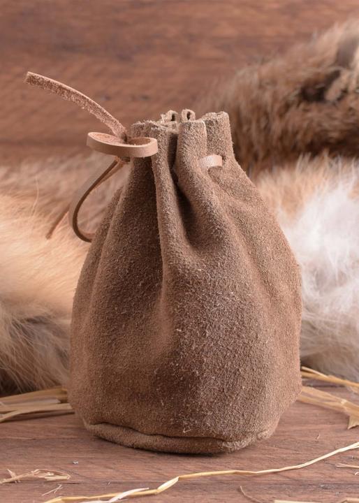 Immagine prodotto Battle Merchant Borsa in pelle grande marrone chiaro