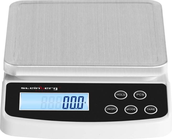 Produktbild Steinberg Briefwaage Paketwaage Präzisionswaage Plattformwaage Tischwaage 5 kg 0,1 g LCD