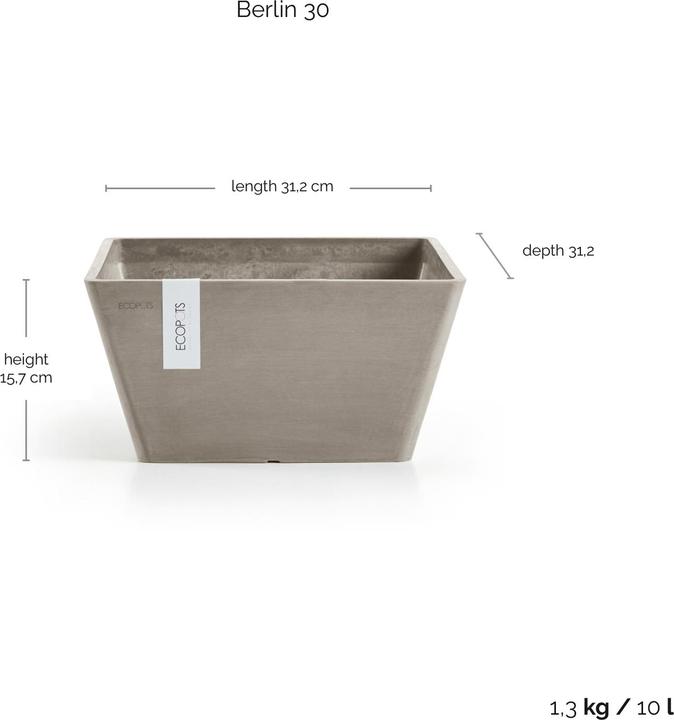 Produktbild Ecopots Berlin (31.20 cm)