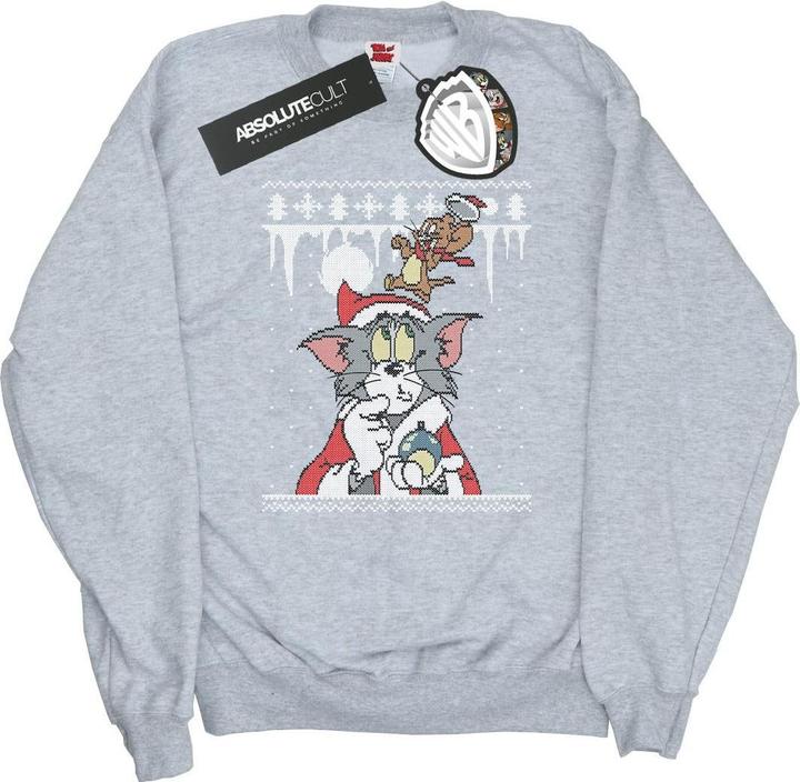 Produktbild Tom & Jerry Christmas Fair Isle Sweatshirt (XL)