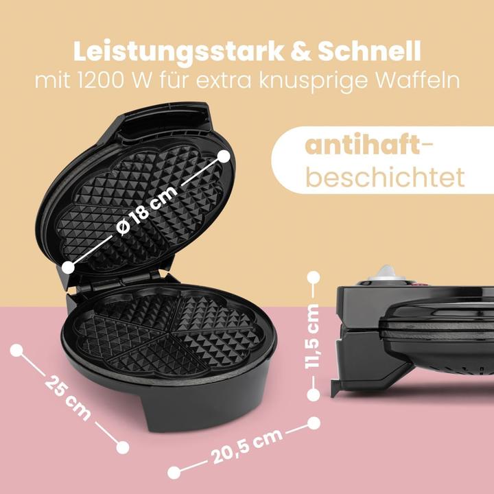 Image du produit Clatronic Herzwaffeleisen