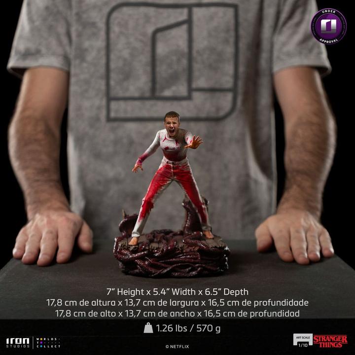 Produktbild Iron Studios Stranger Things statuette 1/10 Art Scale Eleven 18 cm