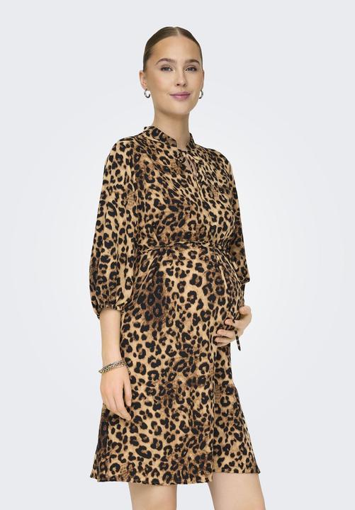 Immagine prodotto Only Maternity Vestibilità regolare Scollatura a V Polsini elasticizzati Maniche a palloncino Abito corto Abito da (XXL)