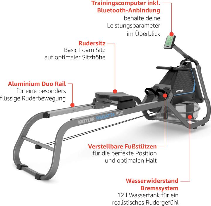 Actual product image Kettler Regatta 500