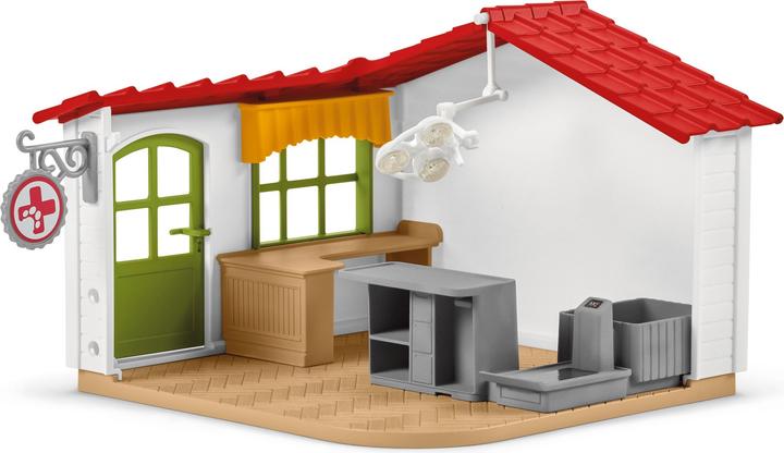 Produktbild Schleich Tierarzt-Praxis mit Haustieren